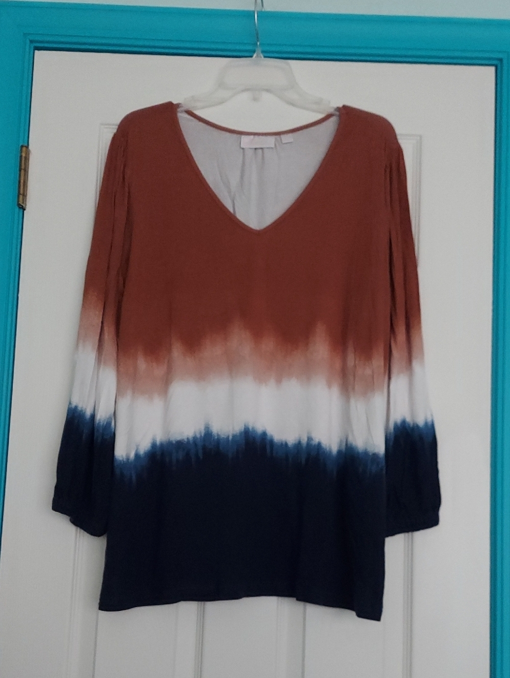 Belle By Kim Gravel Knit Tunic Top